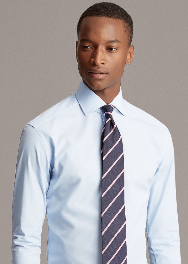 Camisa Ralph Lauren End-on-End Algodão Homem 02569-GNRA